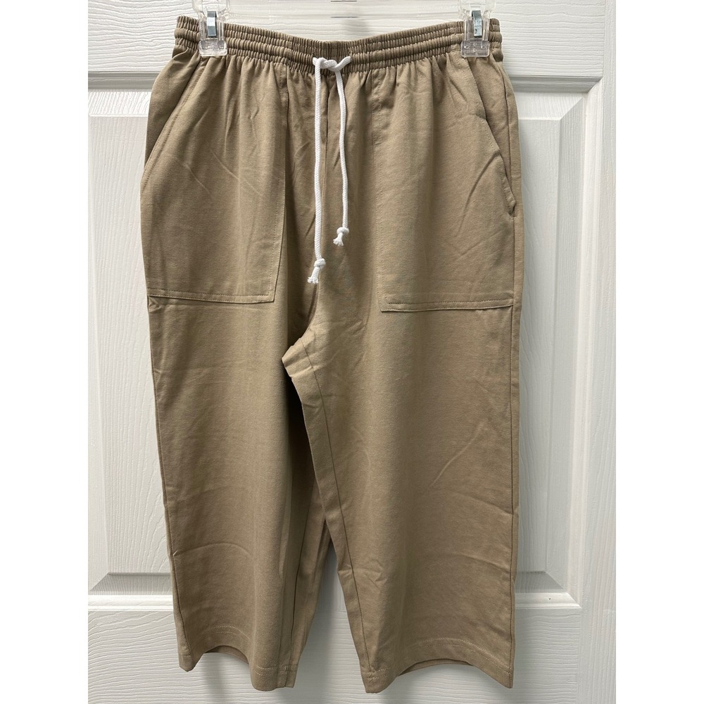 Blair Pull On Capris SPS Beige